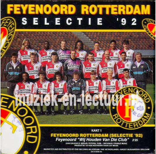Feyenoord "wij houden van die club" - Feyenoord, is de club