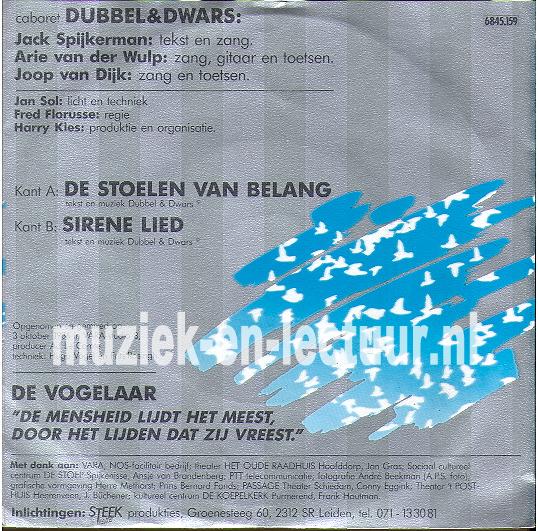 De stoelen van belang - Sirene lied