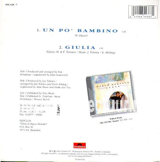 Un Po' Bambino - Giulia