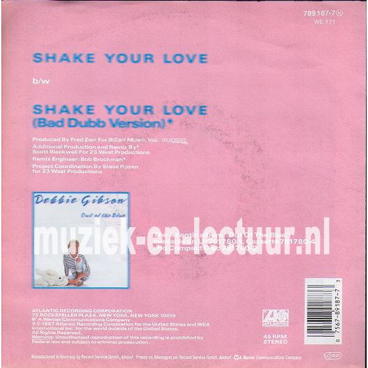 Shake your love - Shake your love