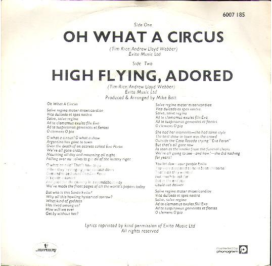 Oh what a circus - High flying, adored