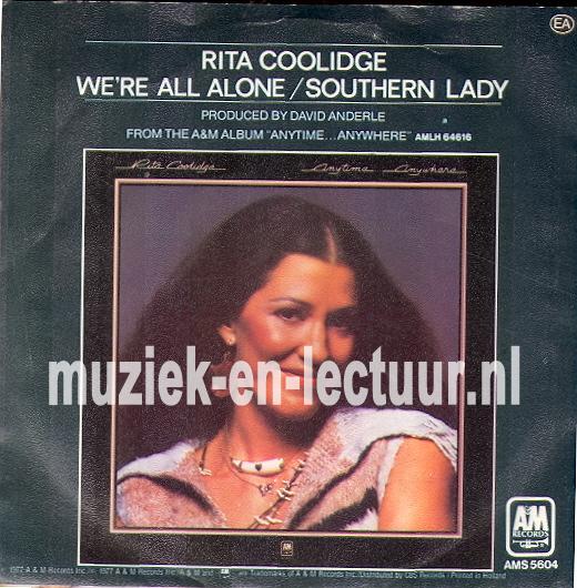 We're all alone - Southern lady We're all alone - Southern lady