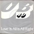 love is all is all right - One a penny